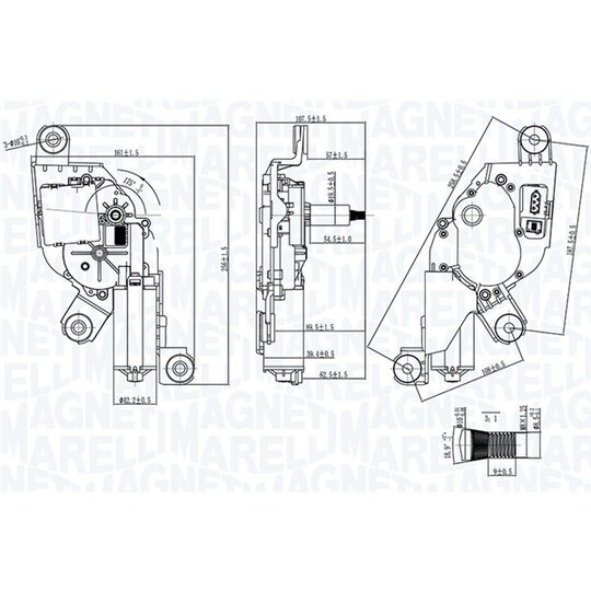 064371000010 - Wiper Motor 