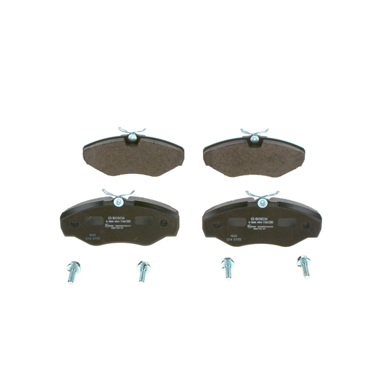 0 986 494 730 - Brake Pad Set, disc brake 