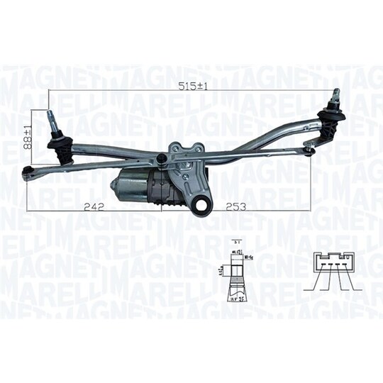 064351745010 - Window Wiper System 