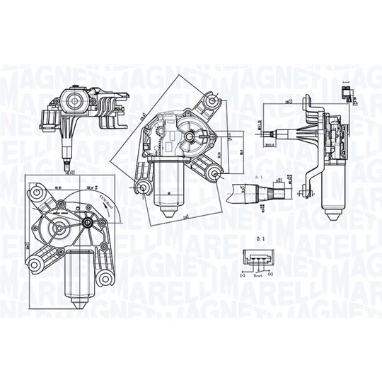 064070800010 - Wiper Motor 