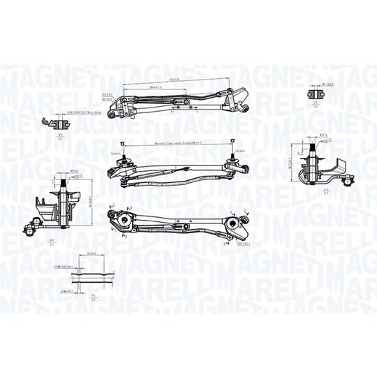 085570740010 - Wiper Linkage 