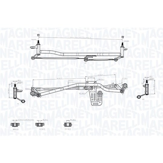 085570724010 - Wiper Linkage 