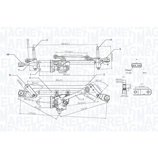 064351736010 - Window Wiper System 