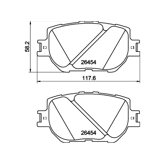 8DB 355 041-221 - Piduriklotsi komplekt,ketaspidur 