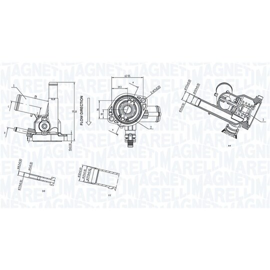 352317005100 - Thermostat, coolant 