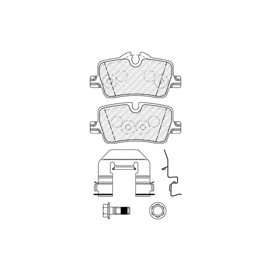 FDB5278 - Brake Pad Set, disc brake 