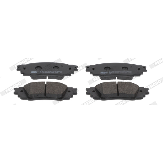 FDB5122 - Brake Pad Set, disc brake 