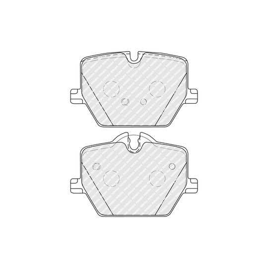 FDB5339 - Brake Pad Set, disc brake 