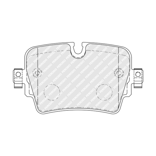 FDB5308 - Brake Pad Set, disc brake 