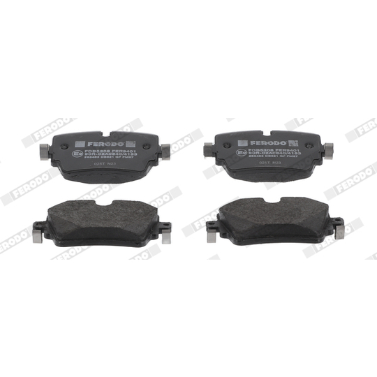 FDB5308 - Brake Pad Set, disc brake 