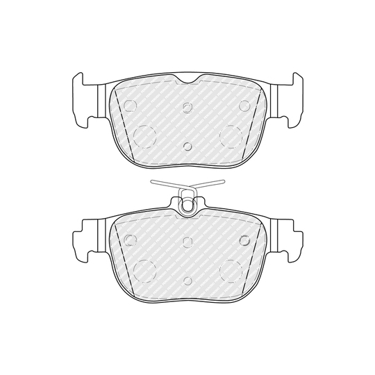 FDB5356 - Brake Pad Set, disc brake 