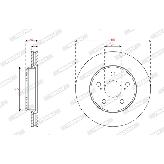 DDF3029C - Brake Disc 