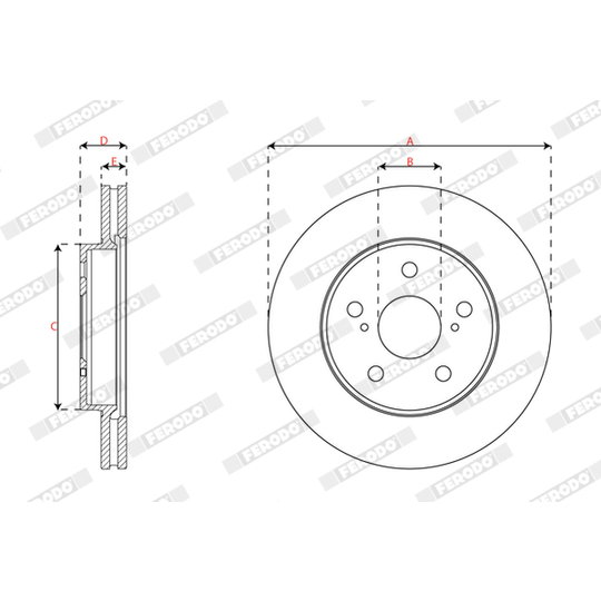 DDF3029C - Brake Disc 