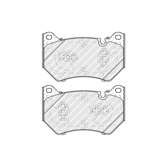 FDB5291 - Brake Pad Set, disc brake 