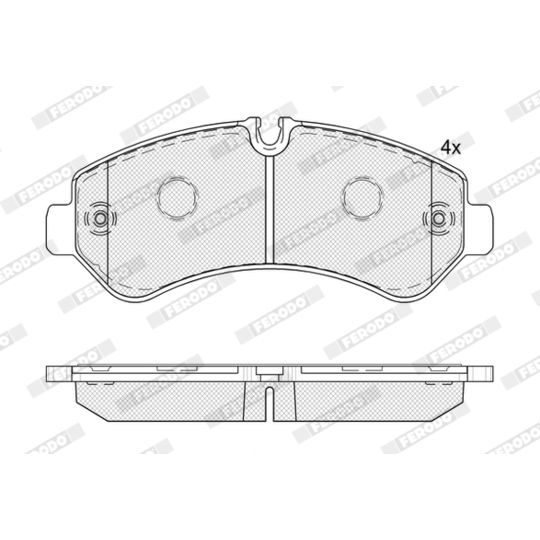 FVR5187 - Brake Pad Set, disc brake 