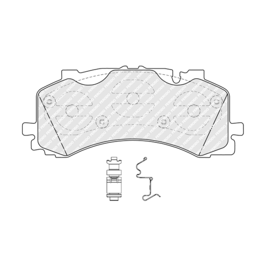 FDB5200 - Brake Pad Set, disc brake 