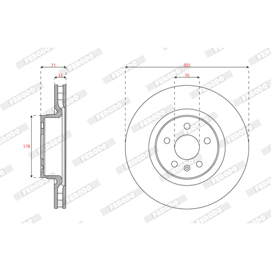 DDF3017C-1 - Brake Disc 