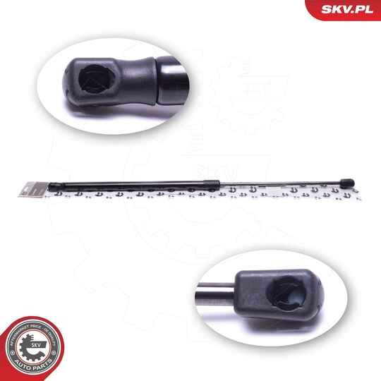 52SKV129 - Gas Spring, bonnet 