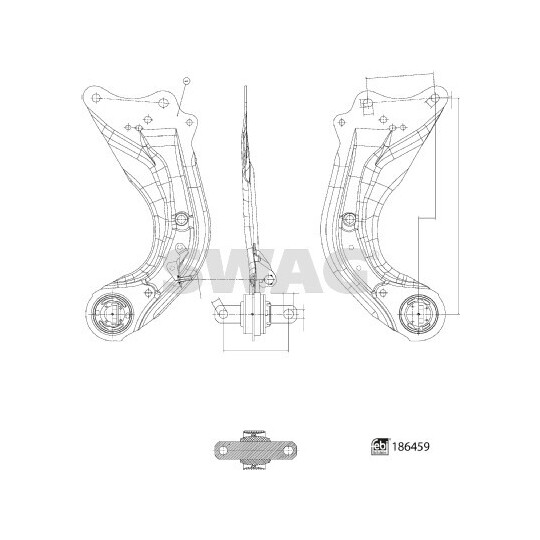 33 11 0404 - Track Control Arm 