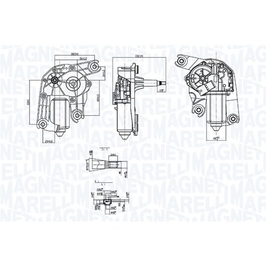 064074000010 - Wiper Motor 