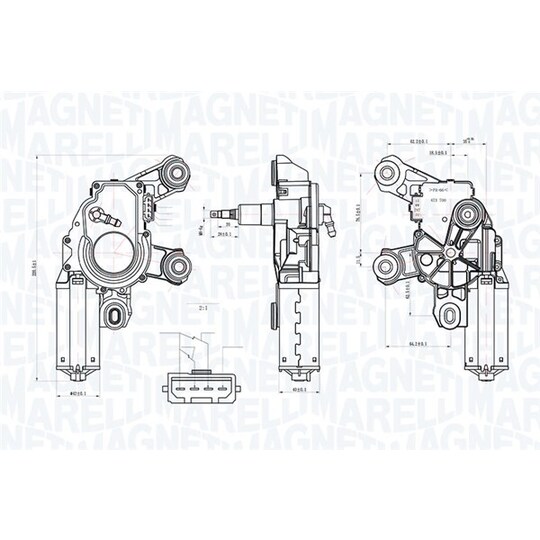 064075000010 - Wiper Motor 