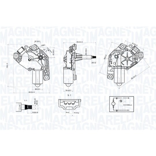 064075700010 - Wiper Motor 