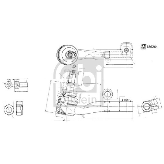 186264 - Tie rod end 