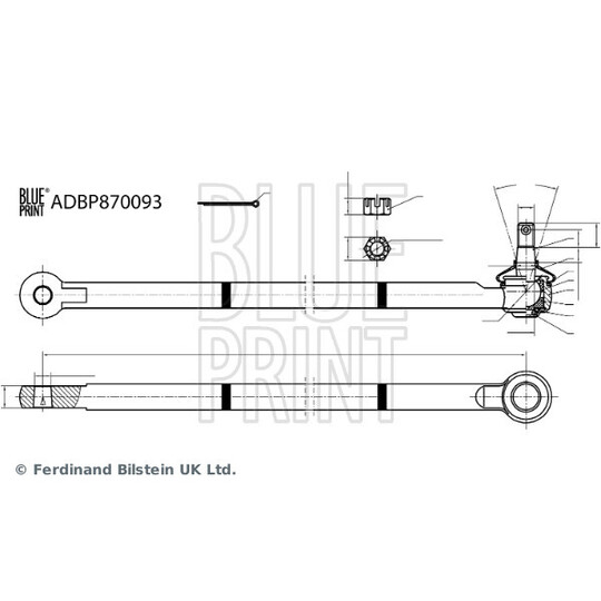 ADBP870093 - Tie rod end 