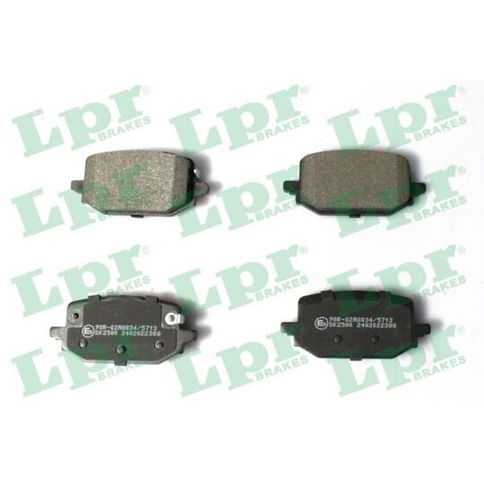 05P2388 - Brake Pad Set, disc brake 