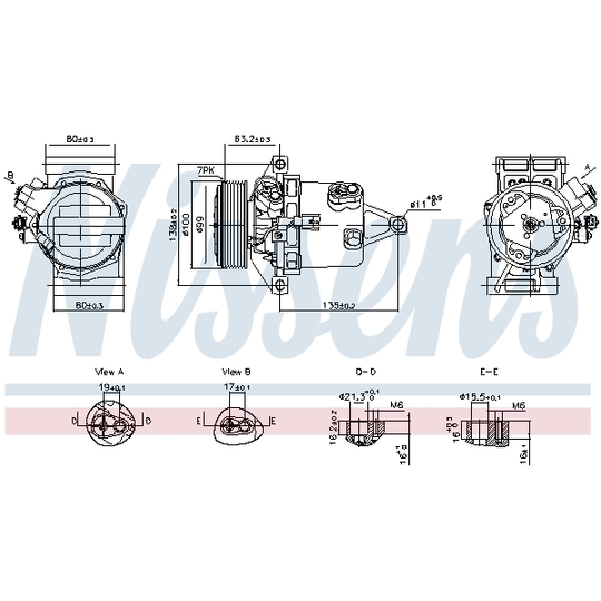 890980 - Kompressor, klimatanläggning 