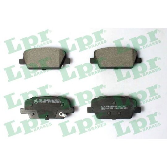 05P2383 - Brake Pad Set, disc brake 