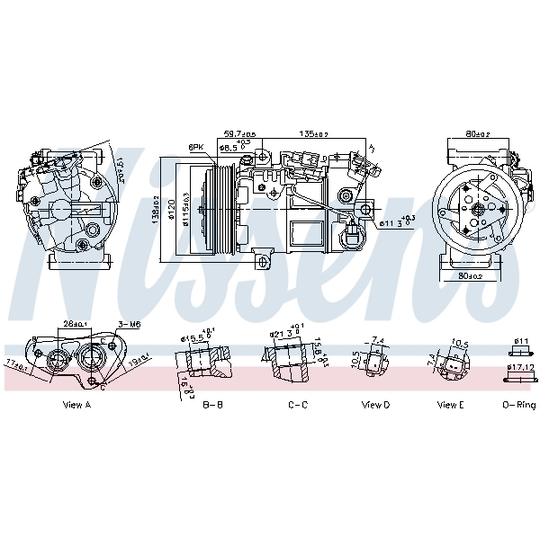 891141 - Compressor, air conditioning 