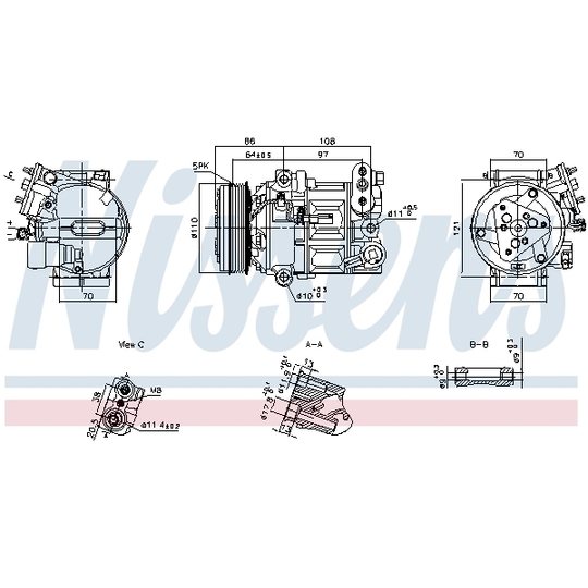 890591 - Kompressor, kliimaseade 