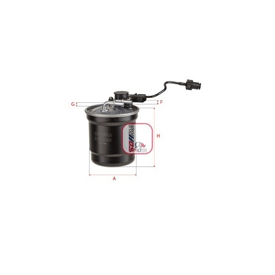 S 4530 NR - Fuel filter 