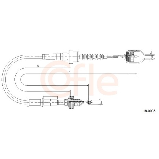 92.18.0035 - Clutch Cable 