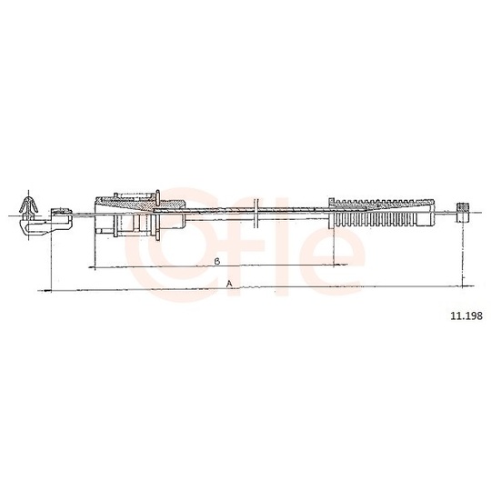 92.11.198 - Accelerator Cable 