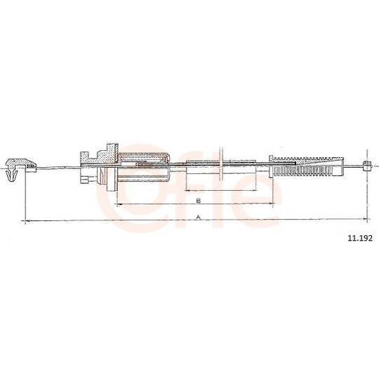 92.11.192 - Accelerator Cable 