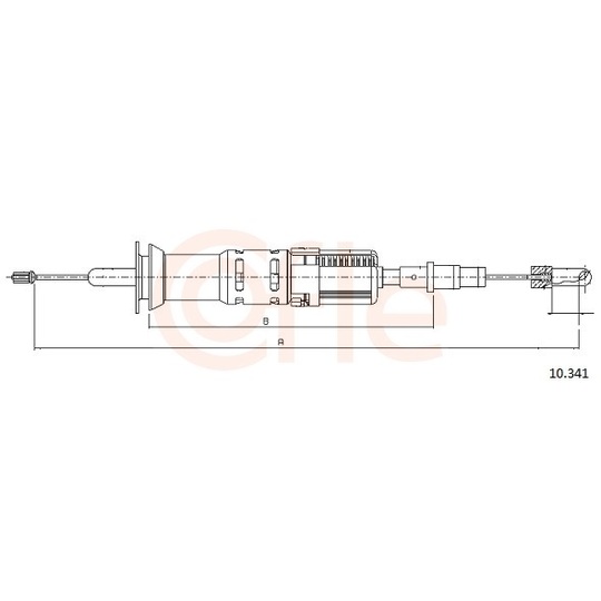 92.10.341 - Clutch Cable 