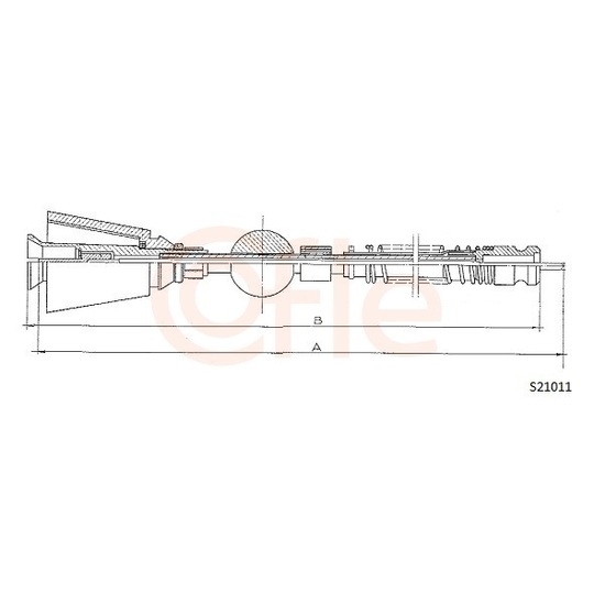 92.S21011 - Tacho Shaft 