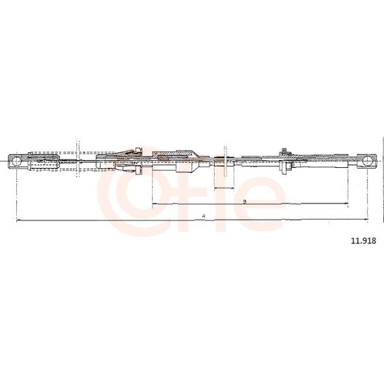 92.11.918 - Accelerator Cable 