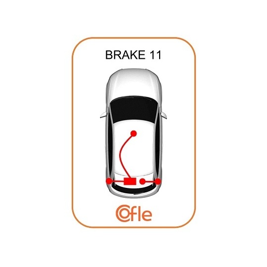 92.11.5591 - Cable, parking brake 