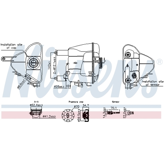 996191 - Expansion Tank, coolant 