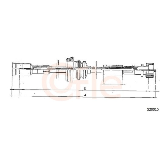 92.S20015 - Tacho Shaft 