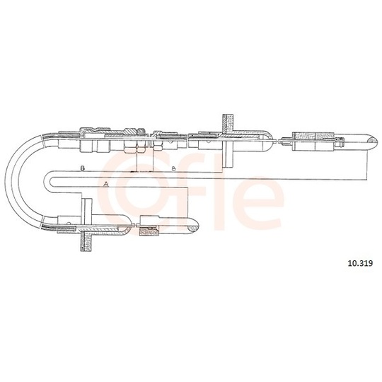 92.10.319 - Clutch Cable 