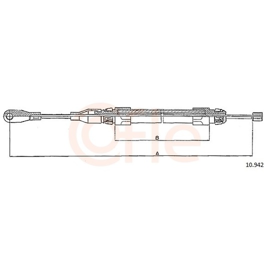 92.10.942 - Cable, parking brake 