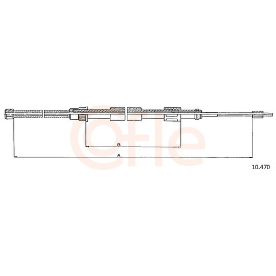 92.10.470 - Cable, parking brake 