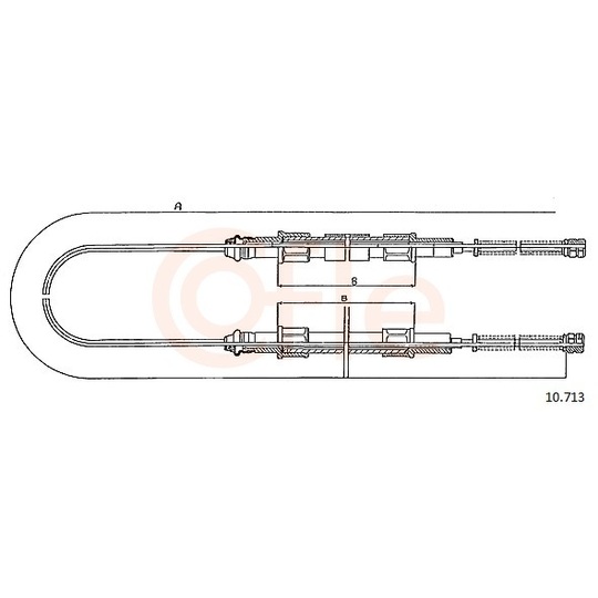 92.10.713 - Cable, parking brake 