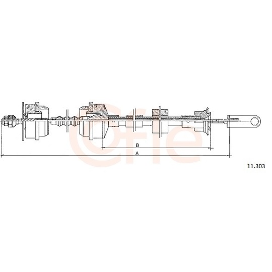 92.11.303 - Clutch Cable 