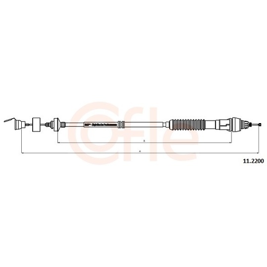 92.11.2200 - Clutch Cable 