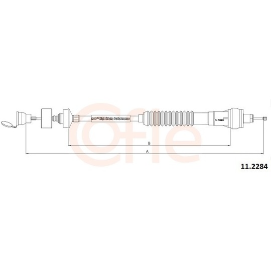 92.11.2284 - Clutch Cable 